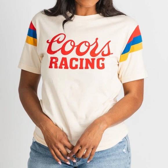 NWT Coors Racing Banquet vintage retro style shirt - Picture 1 of 8